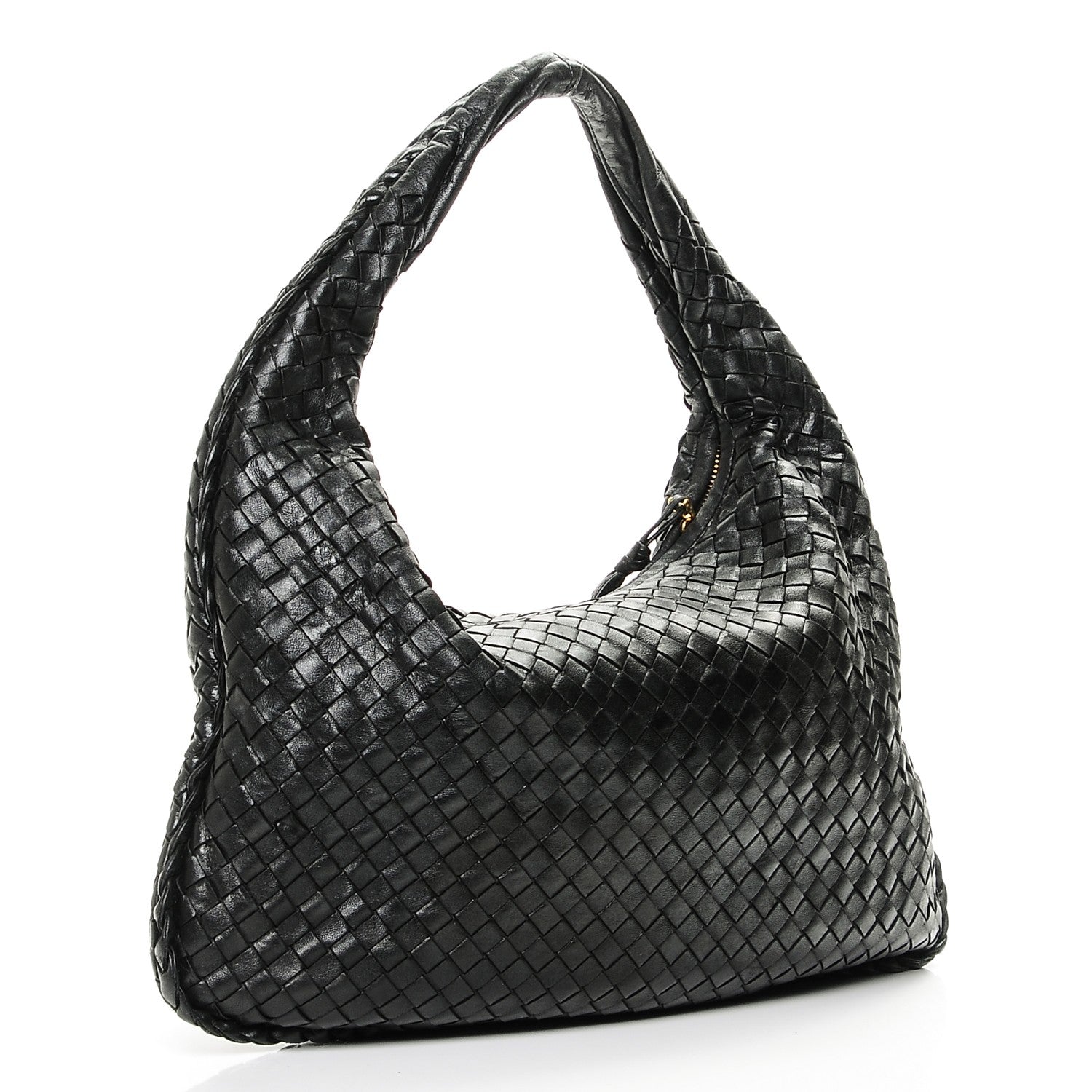 Bottega Veneta Nappa Intrecciato Medium Veneta Hobo Black 3 of 6