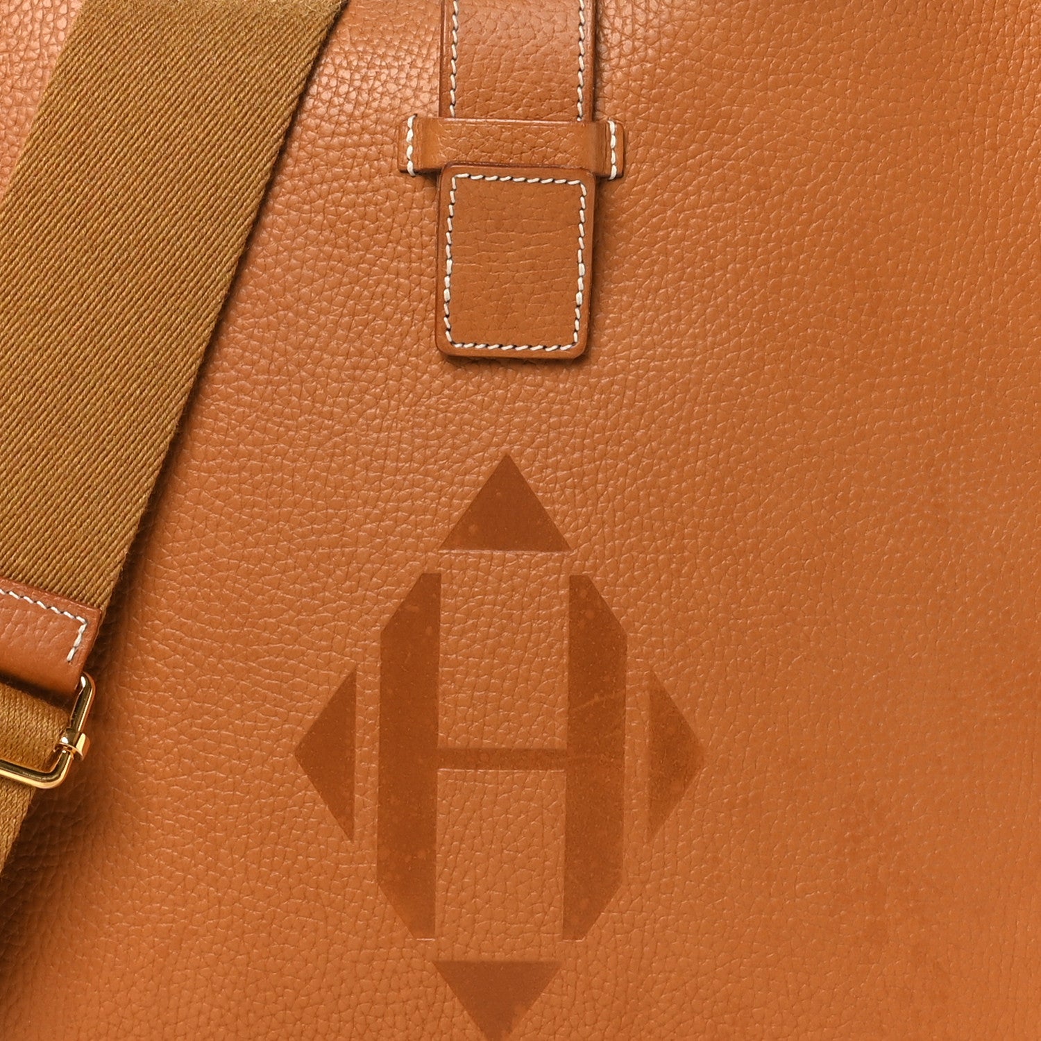 Hermes Vache Naturelle Grainee Evelyne 29 PM Natural Sable 8 of 10