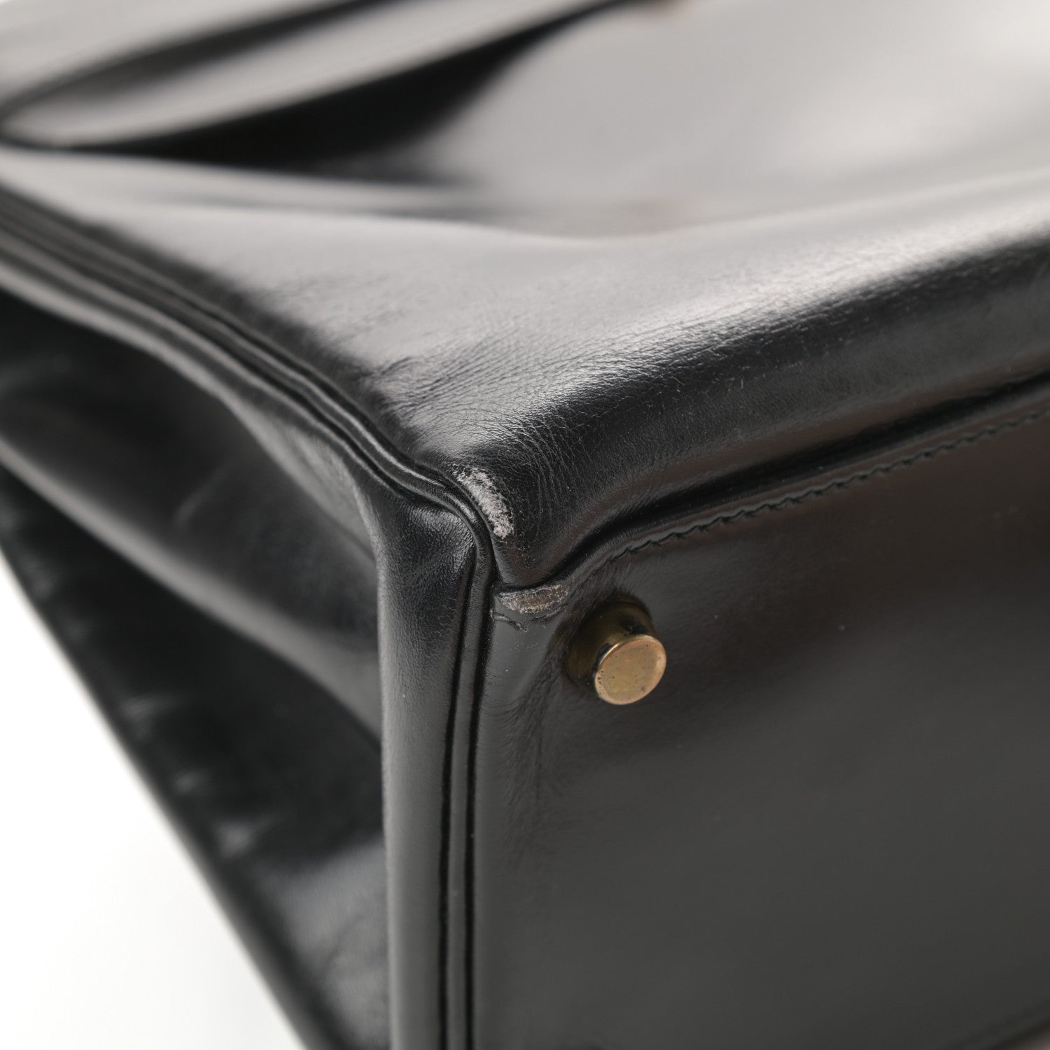 Hermes Box Kelly Retourne 32 Black 9 of 18