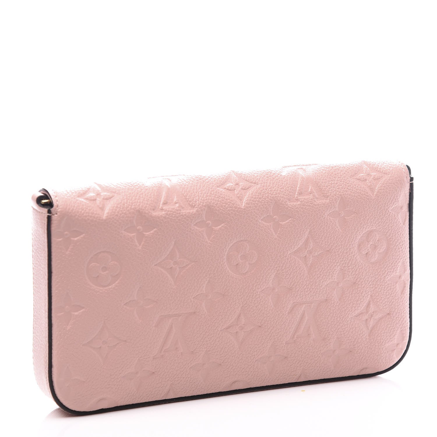 Louis Vuitton Empreinte Pochette Felicie Chain Wallet Rose Poudre 2 of 9