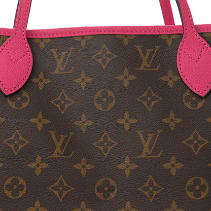 Louis Vuitton Monogram Inside Out Neverfull Bandouliere MM Rose Pondichery 7 of 9