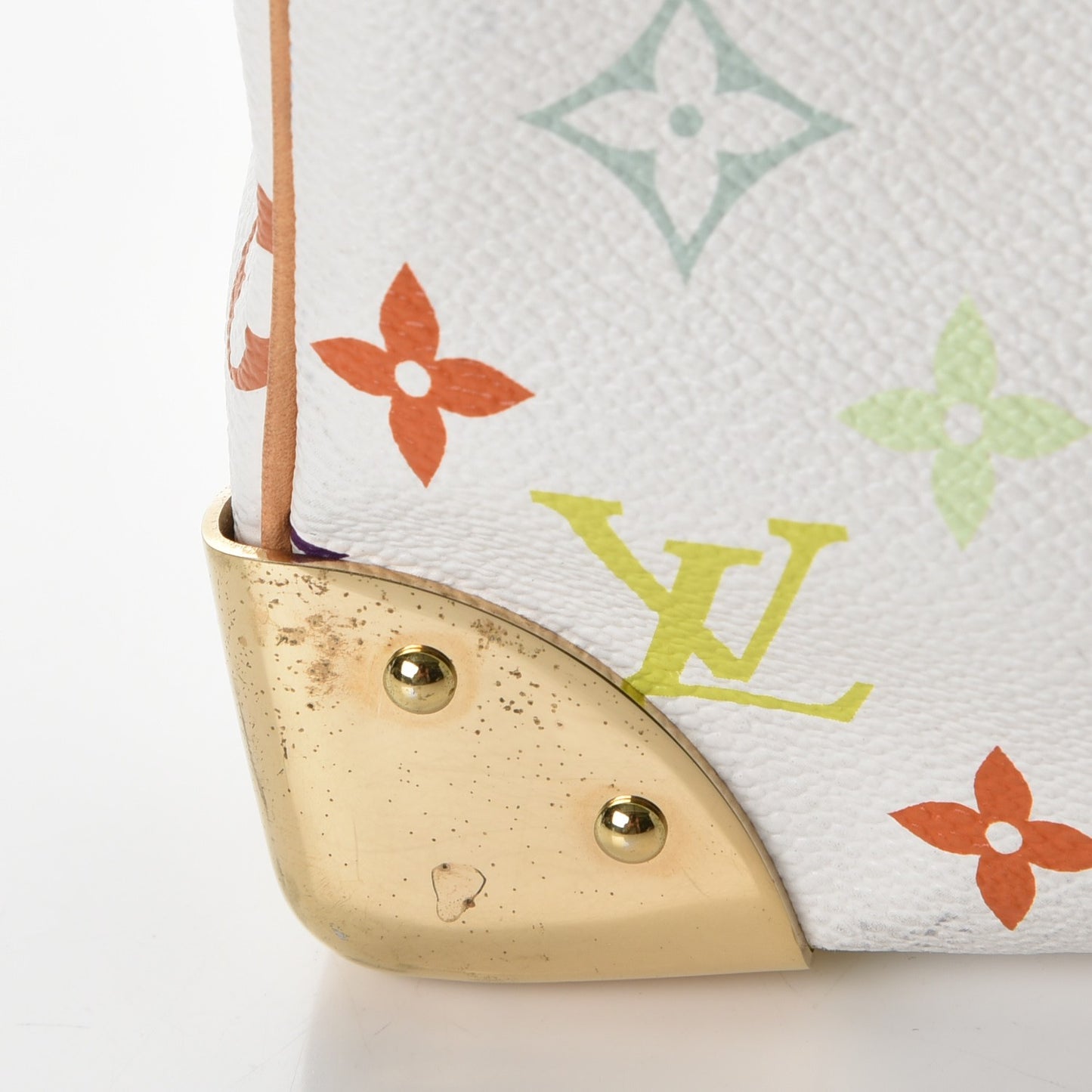 Monogram Multicolor Speedy 30 White