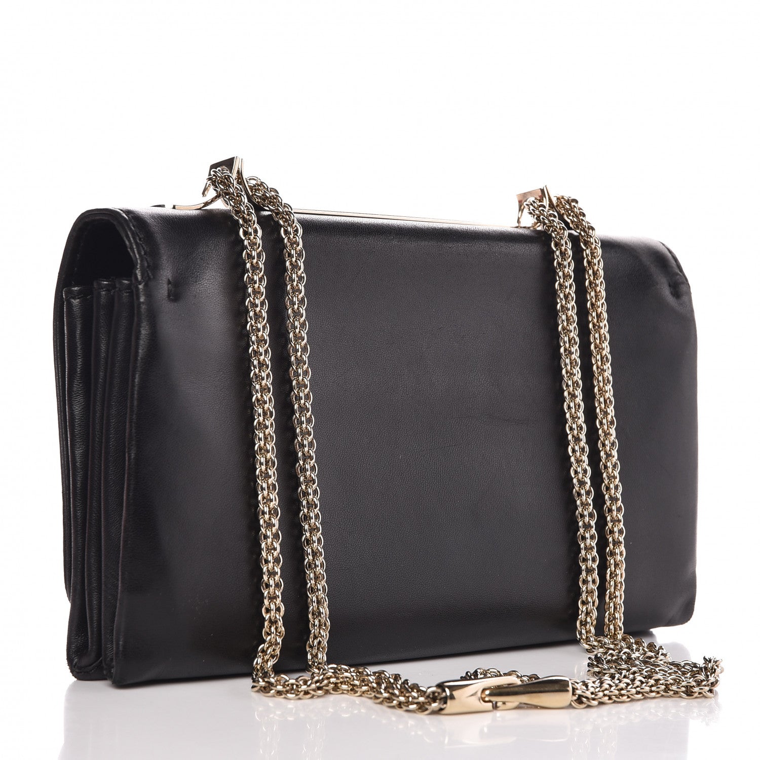 Valentino Garavani Nappa Va Va Voom Shoulder Bag Black 3 of 8
