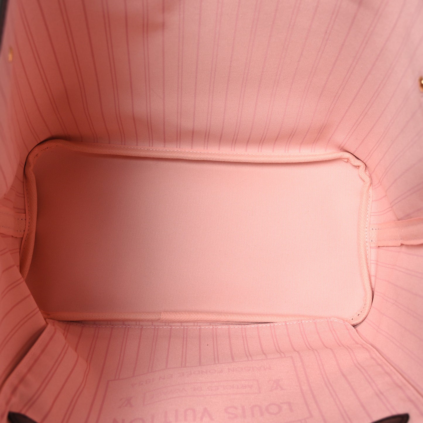 Damier Ebene Neo Neverfull MM Rose Ballerine