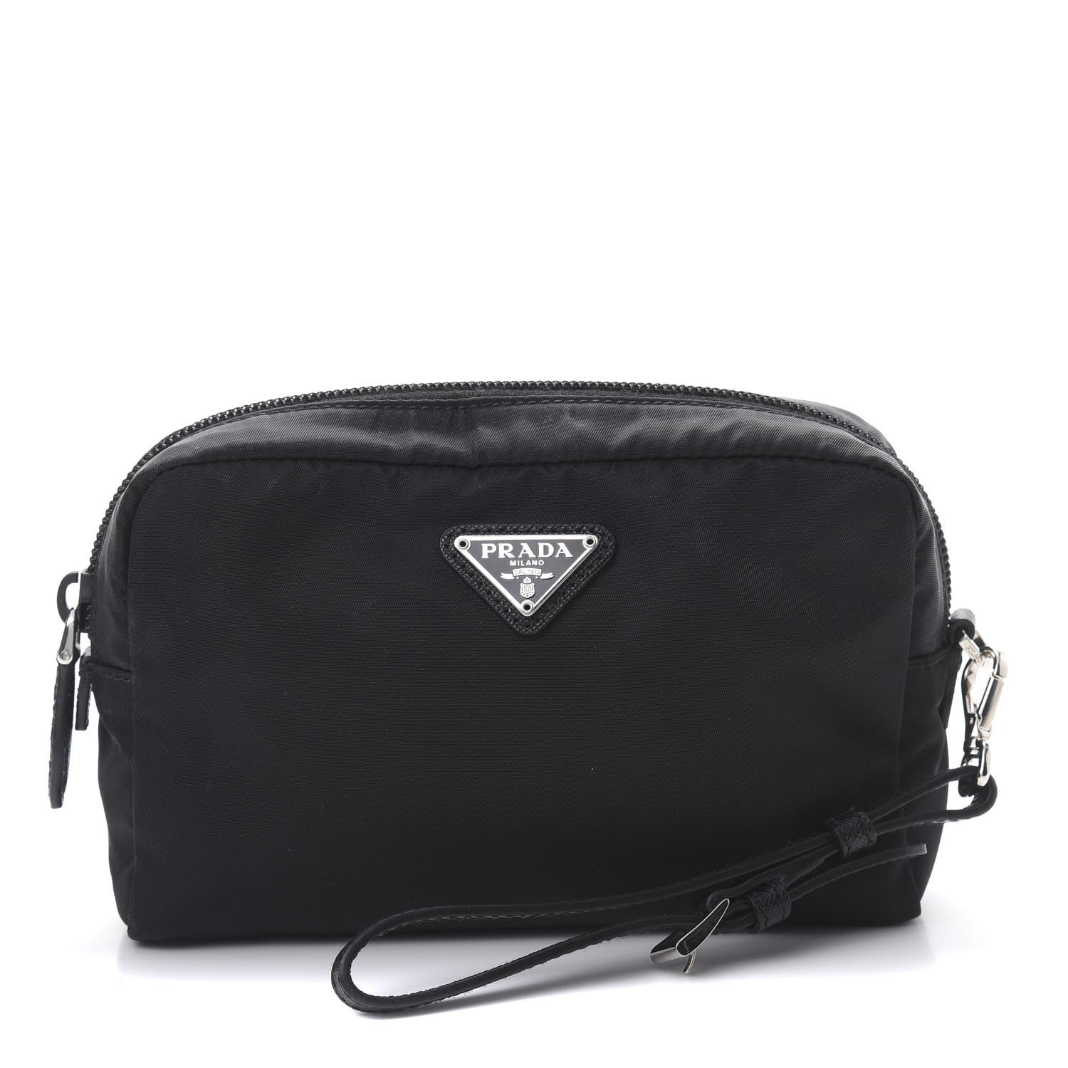 Prada Nylon Tessuto Cosmetic Pouch Black 1 of 8