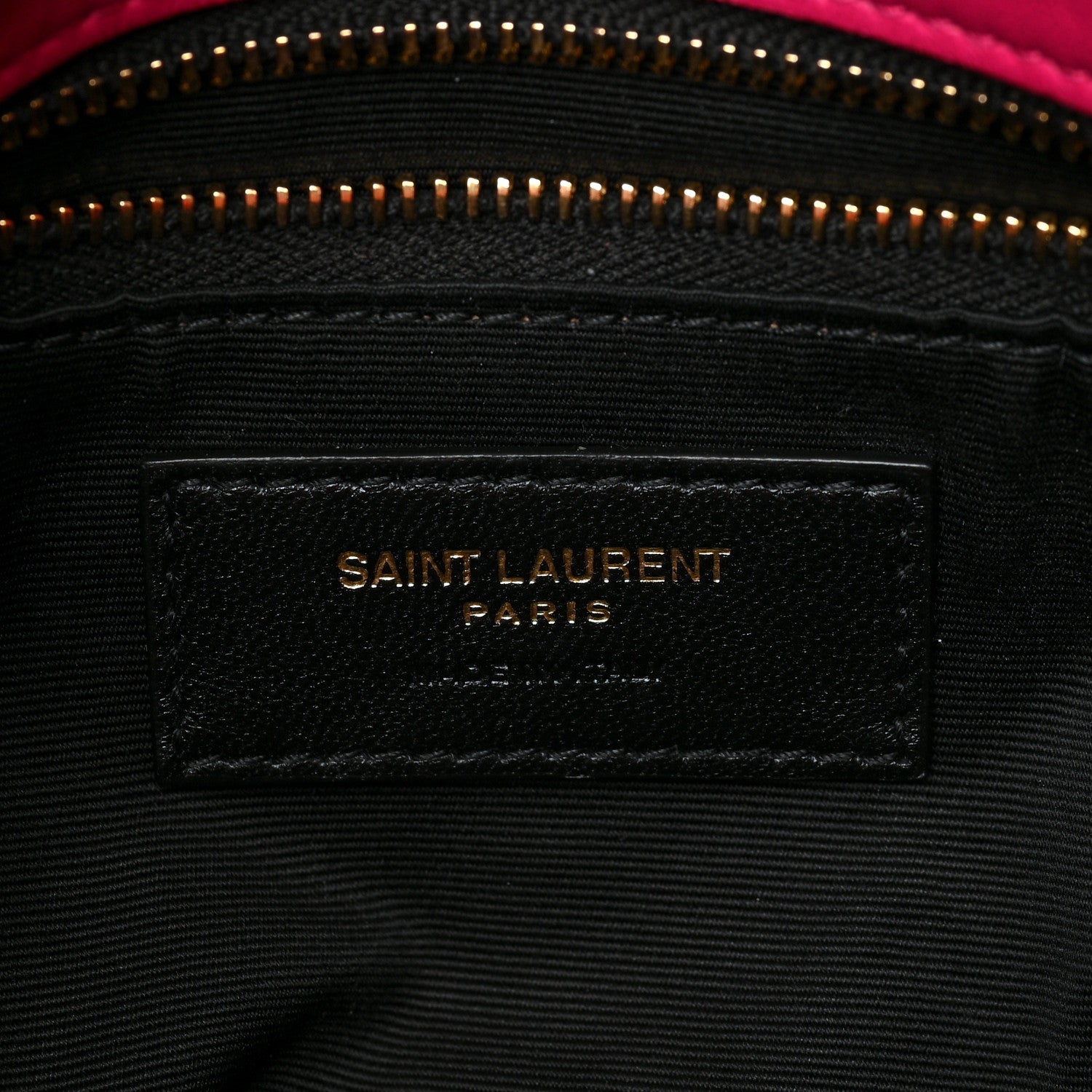 Saint Laurent Lambskin Quilted Toy Loulou Puffer Monogram Chain Satchel Bubblegum 6 of 8