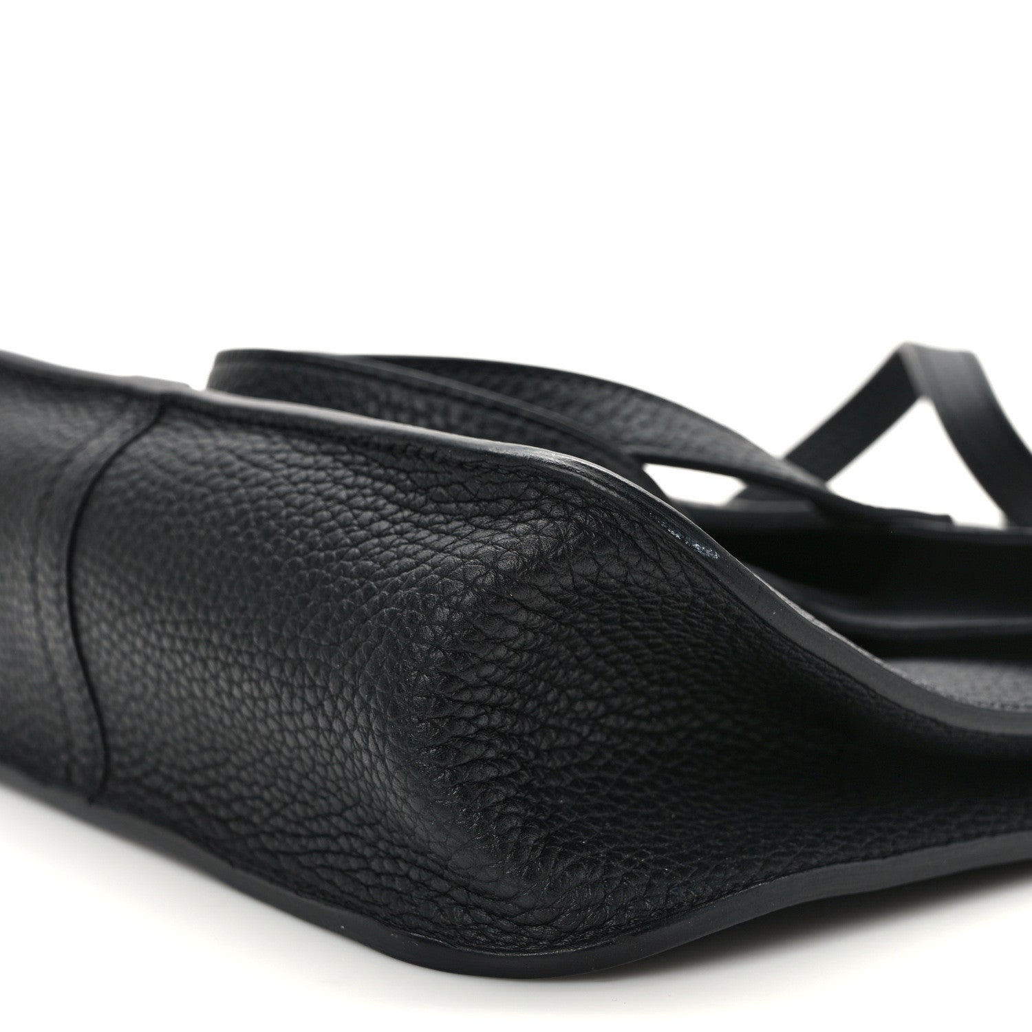 Hermes Taurillon Clemence Halzan 25 Black 9 of 13