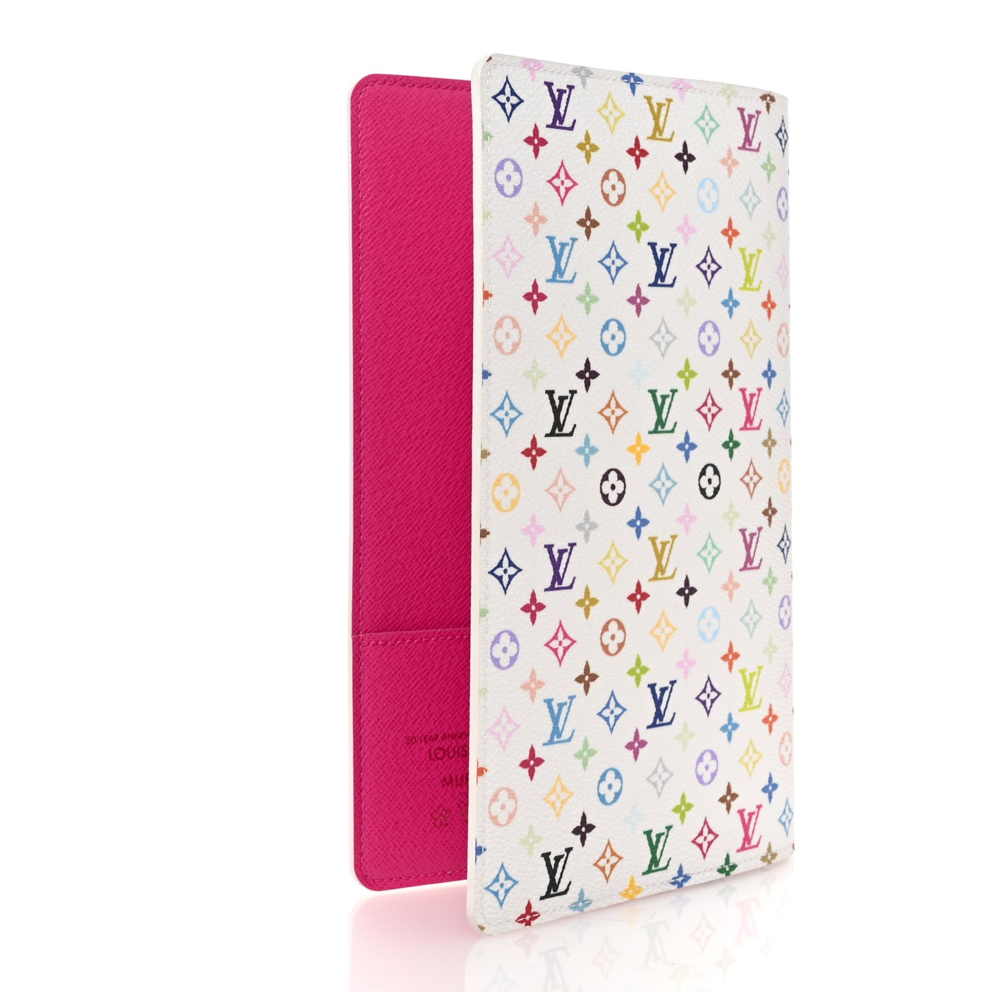 LV X TM Monogram Multicolor Emily Notebook Cover MM White
