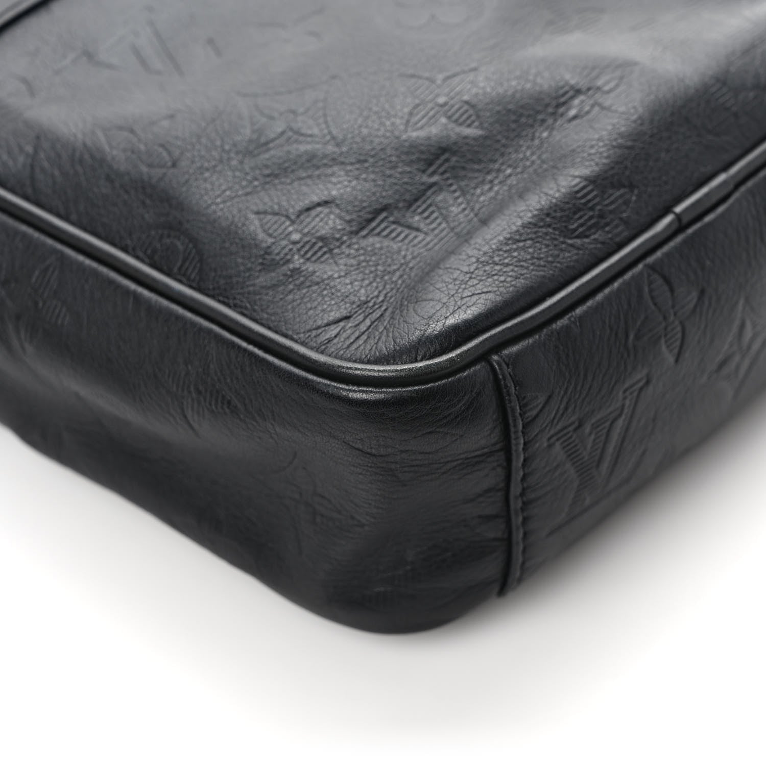 Louis Vuitton Calfskin Monogram Shadow Danube PM Black 9 of 12