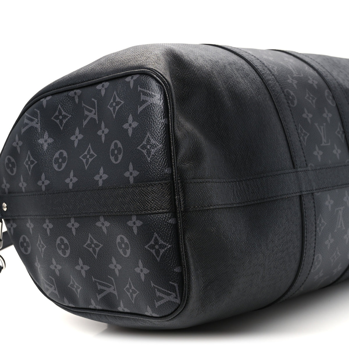 Louis Vuitton Taigarama Keepall Bandouliere 50 Black 9 of 10
