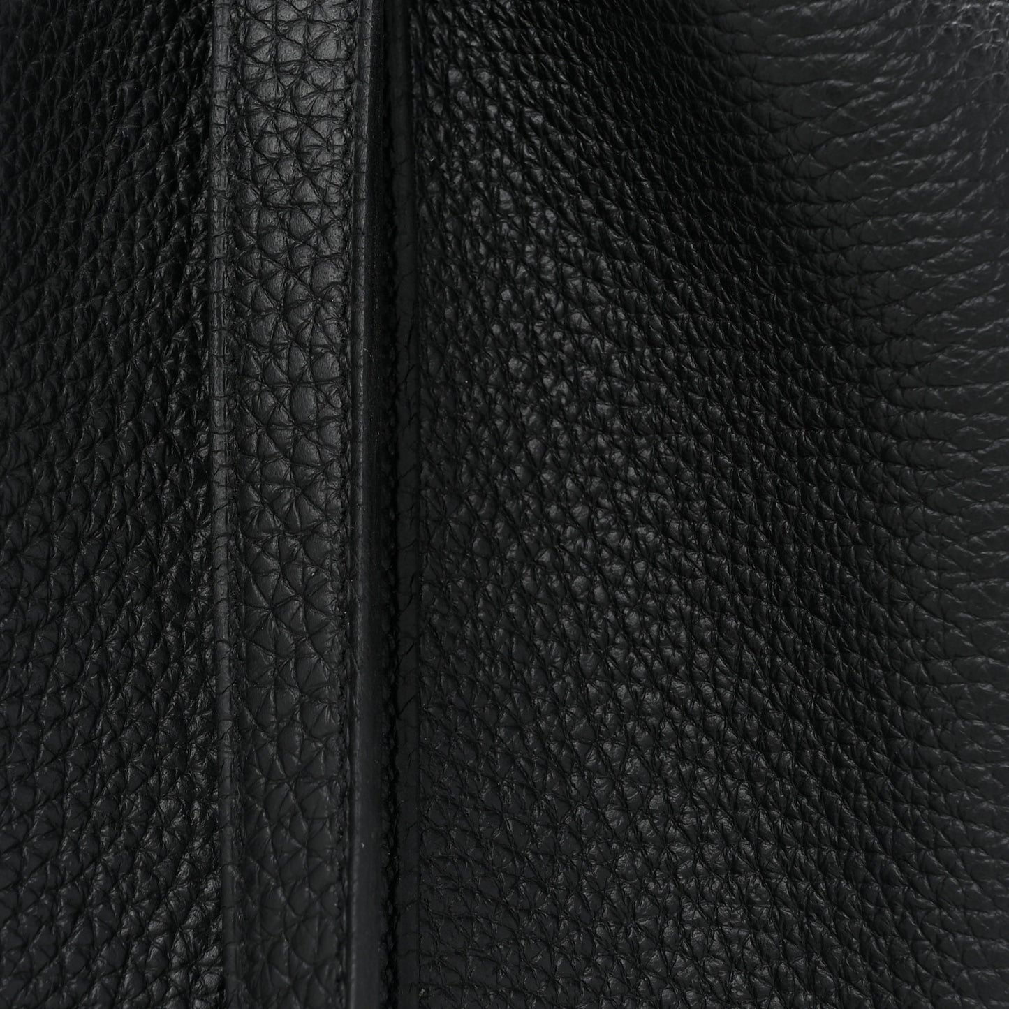 Taurillon Clemence Matte Alligator Picotin Lock Touch 18 PM Black