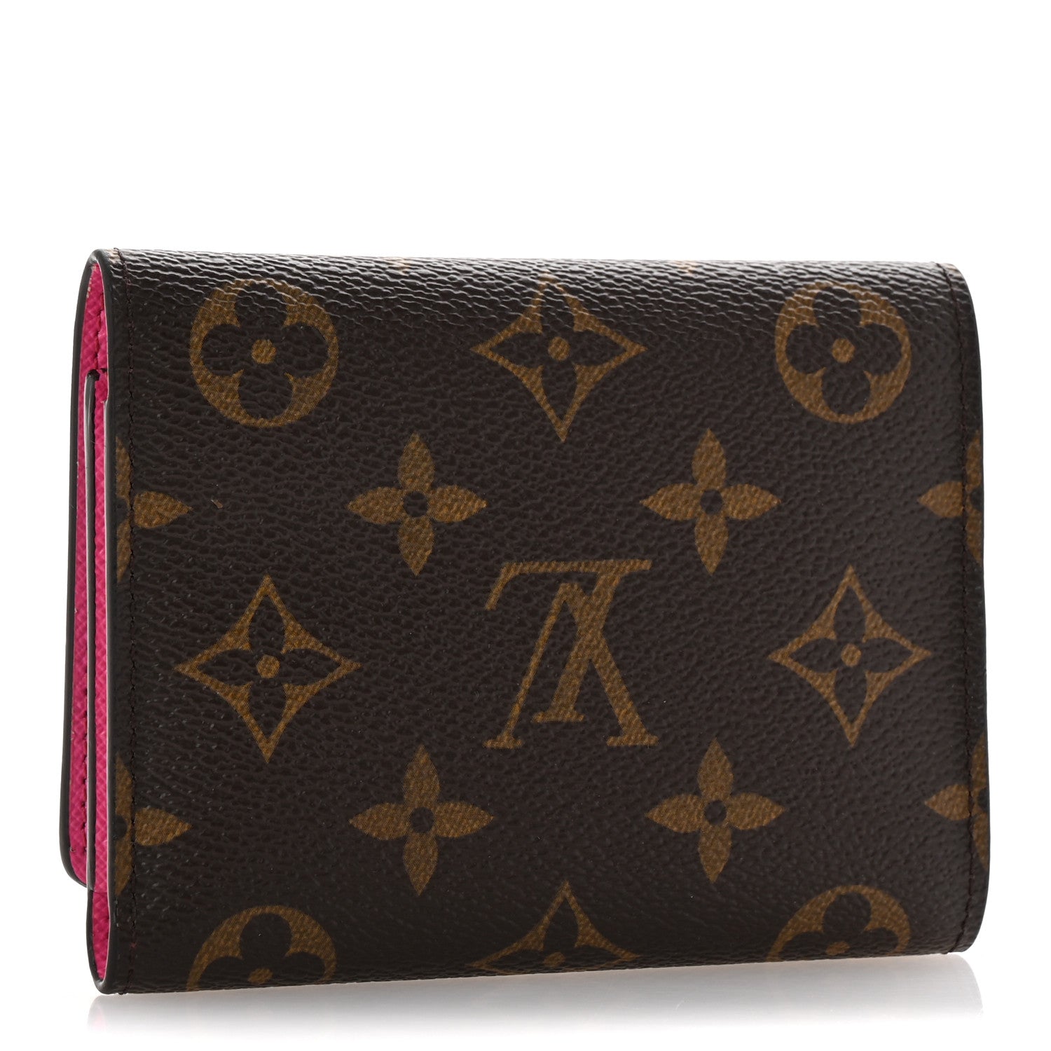 Louis Vuitton Monogram 2022 Christmas Animation Seoul Victorine Wallet Fuchsia 3 of 7