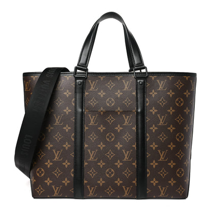 Louis Vuitton Monogram Macassar Weekend Tote PM 1 of 10