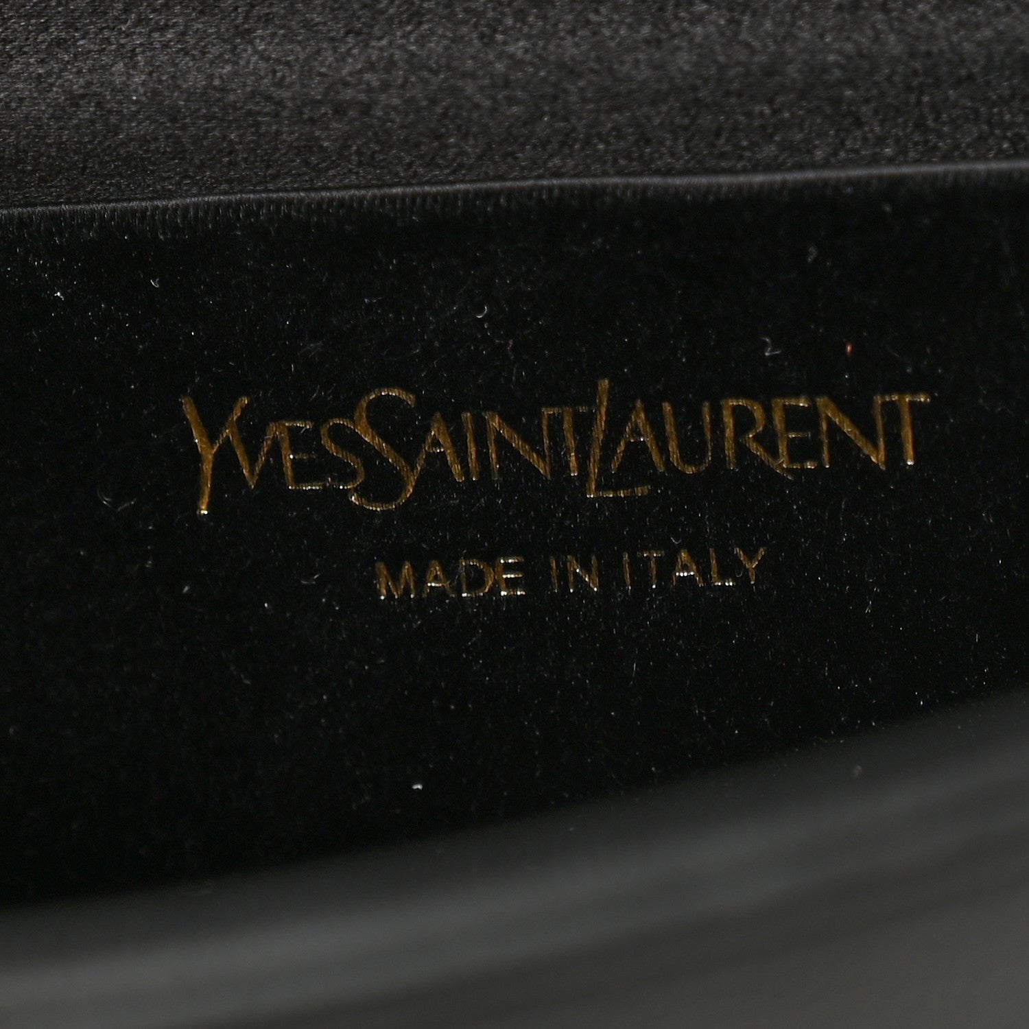 Saint Laurent Calfskin Monogram Large Belle De Jour Clutch Black 5 of 8