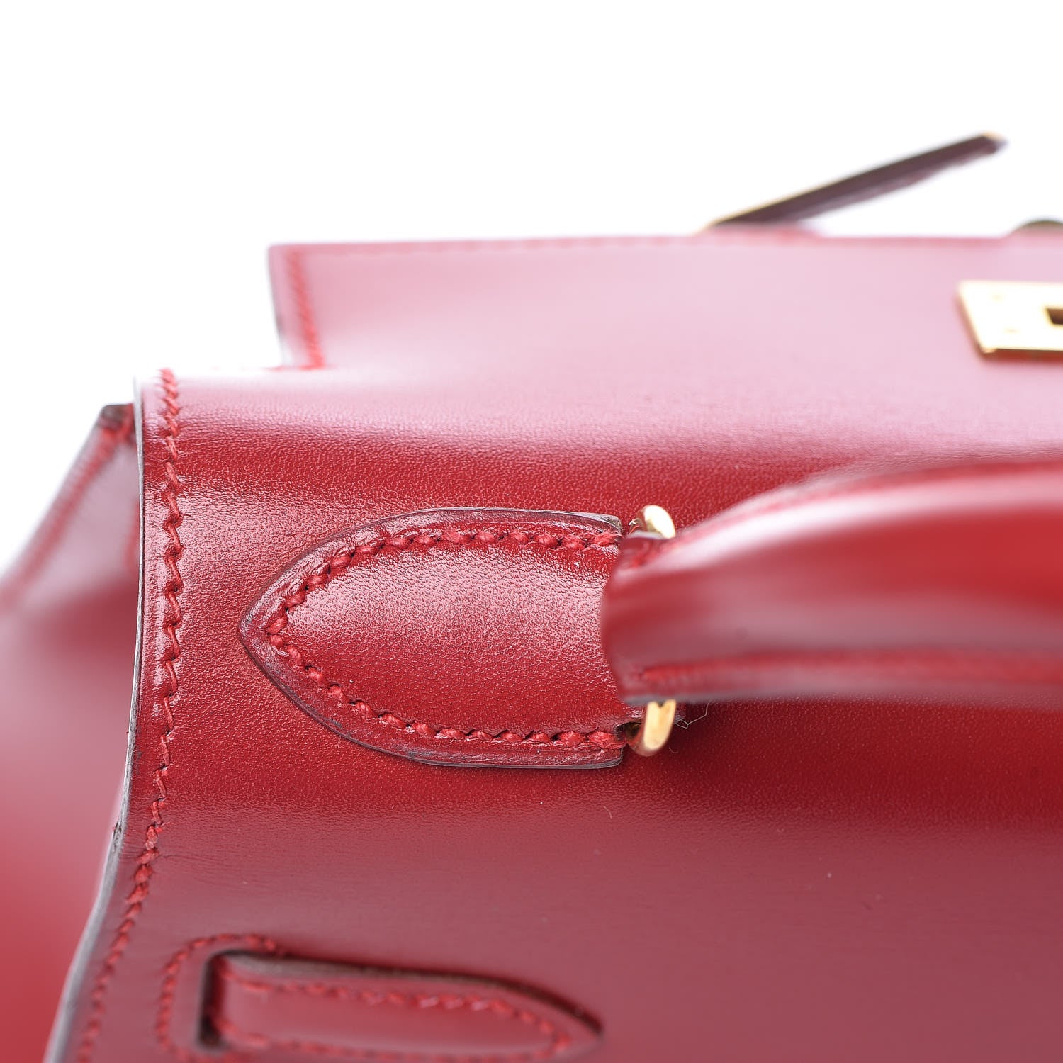 Hermes Box Mini Kelly Sellier 20 Rouge Vif 27 of 32
