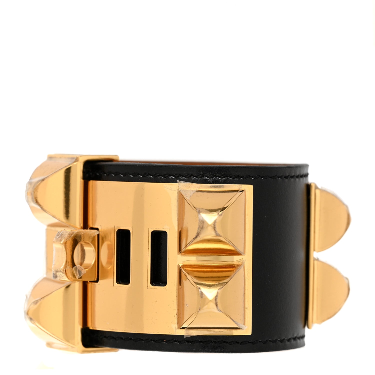 Hermes Chamonix Collier de Chien CDC Bracelet T1 Black 3 of 5