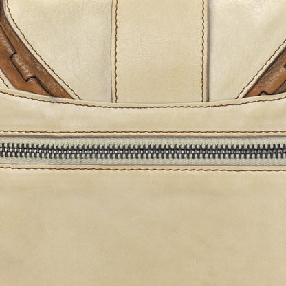 Christian Dior Calfskin Gaucho Double Saddle Bag Ivory 11 of 13