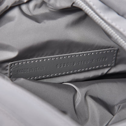 Balenciaga Sport Nylon Logo Wheel Beltpack Grey Black 7 of 10