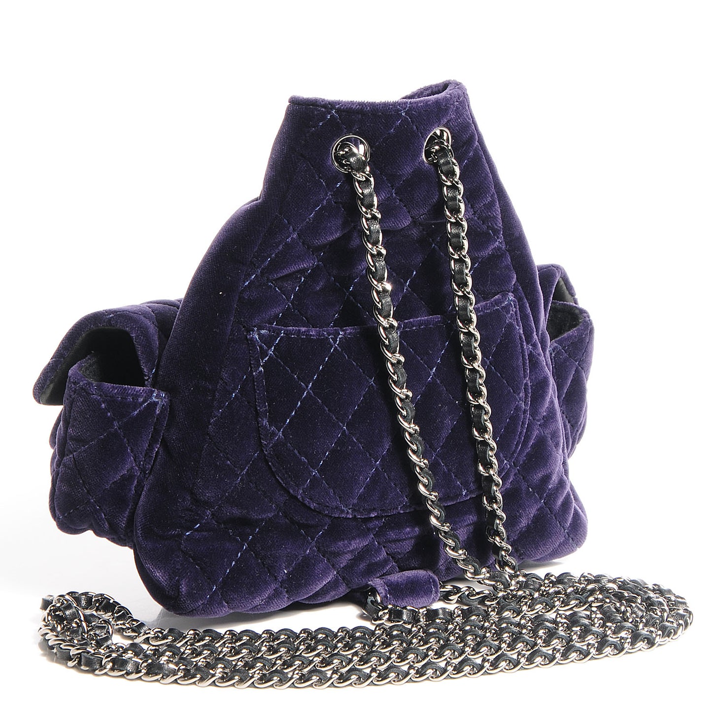 Velvet Mini Backpack Is Back Plum