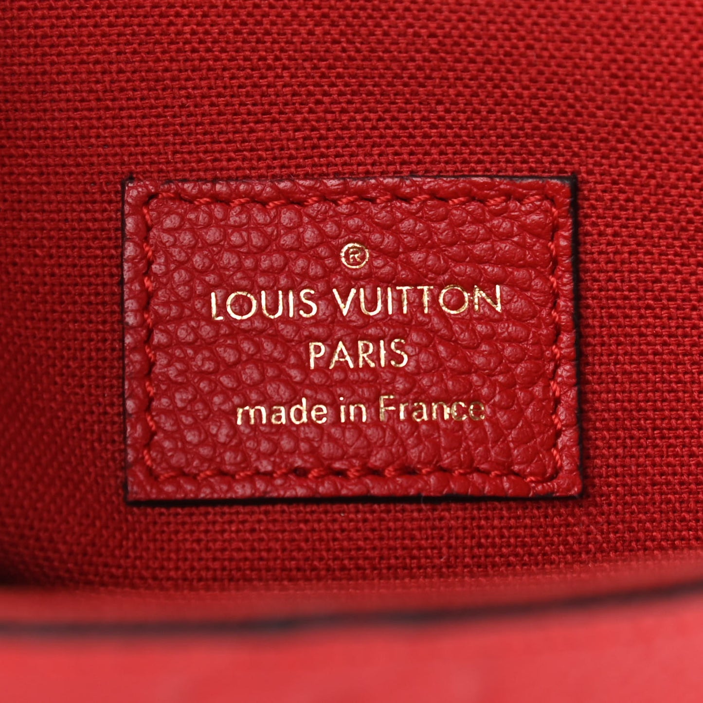 Empreinte Pochette Felicie Chain Wallet Cherry