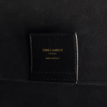 Saint Laurent Calfskin Large Shopping Tote Black 7 of 11