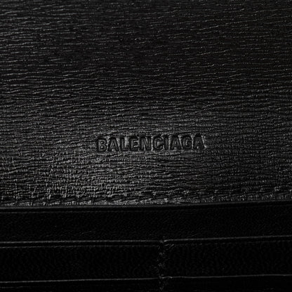 Balenciaga Calfskin Stripe Embossed Gossip Chain Bag XS Black 6 of 10
