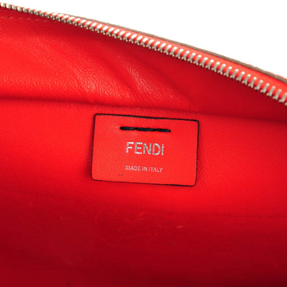 Fendi Vitello Dolce Marmol Shiny Nappa Petite 3Jours Tote Blue Notte 7 of 9