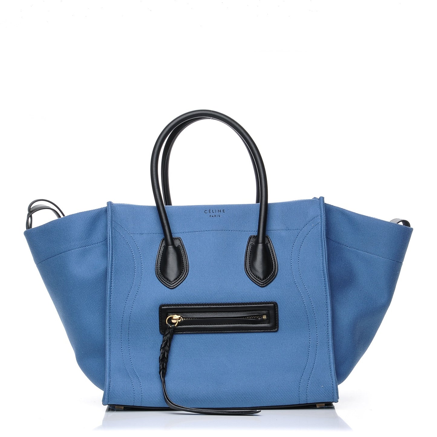 Cotton Canvas Medium Phantom Luggage Blue