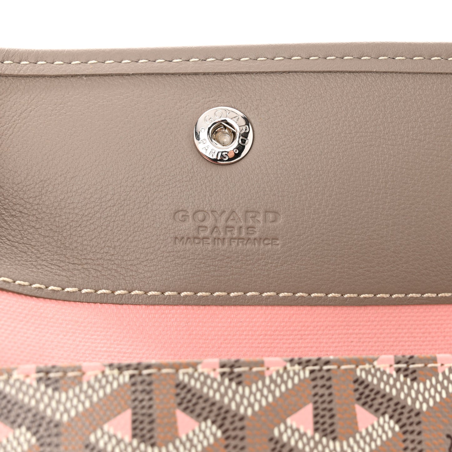 Goyardine Saint Louis Claire Voie GM Grege Powder Pink