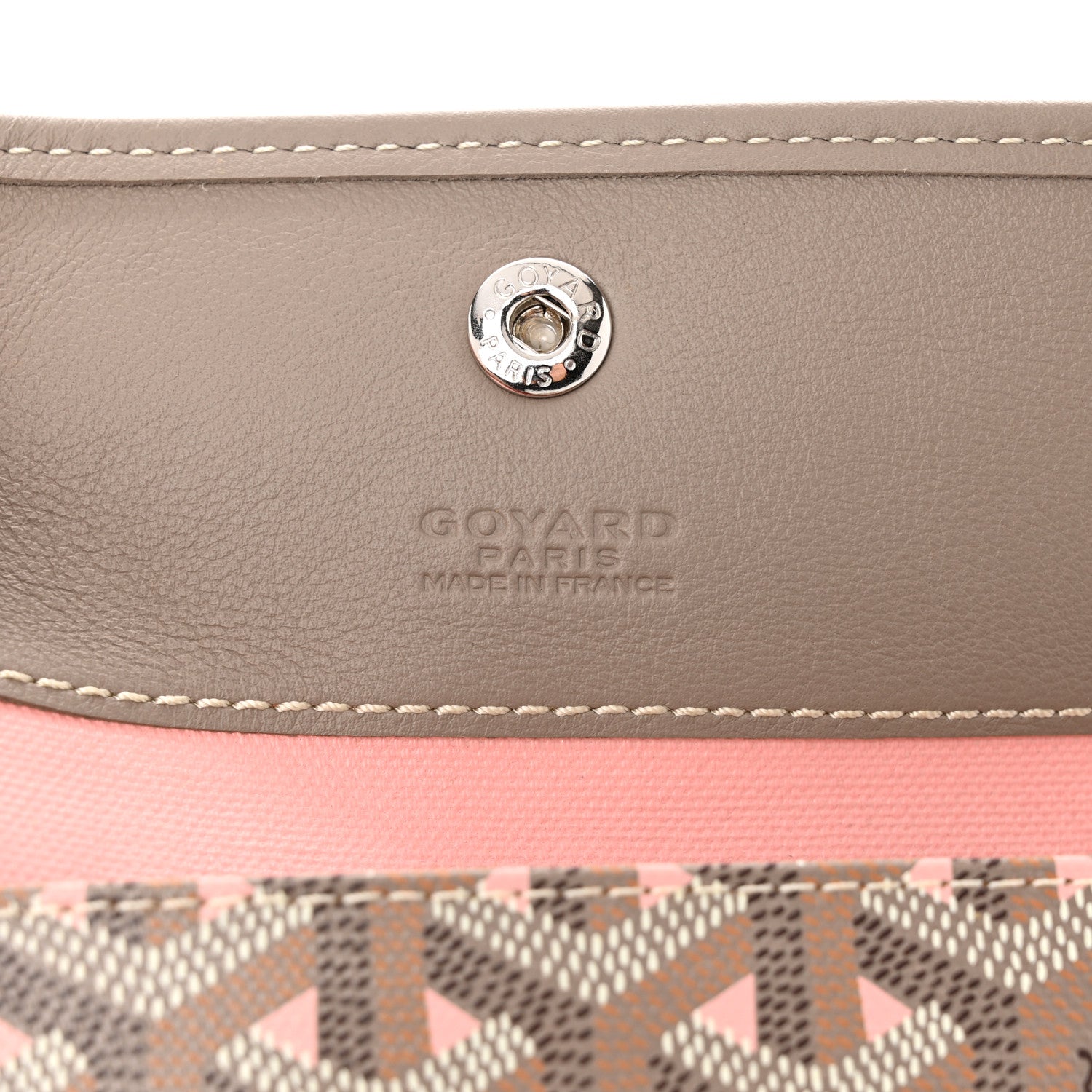 Goyard Goyardine Saint Louis Claire Voie GM Grege Powder Pink 6 of 10