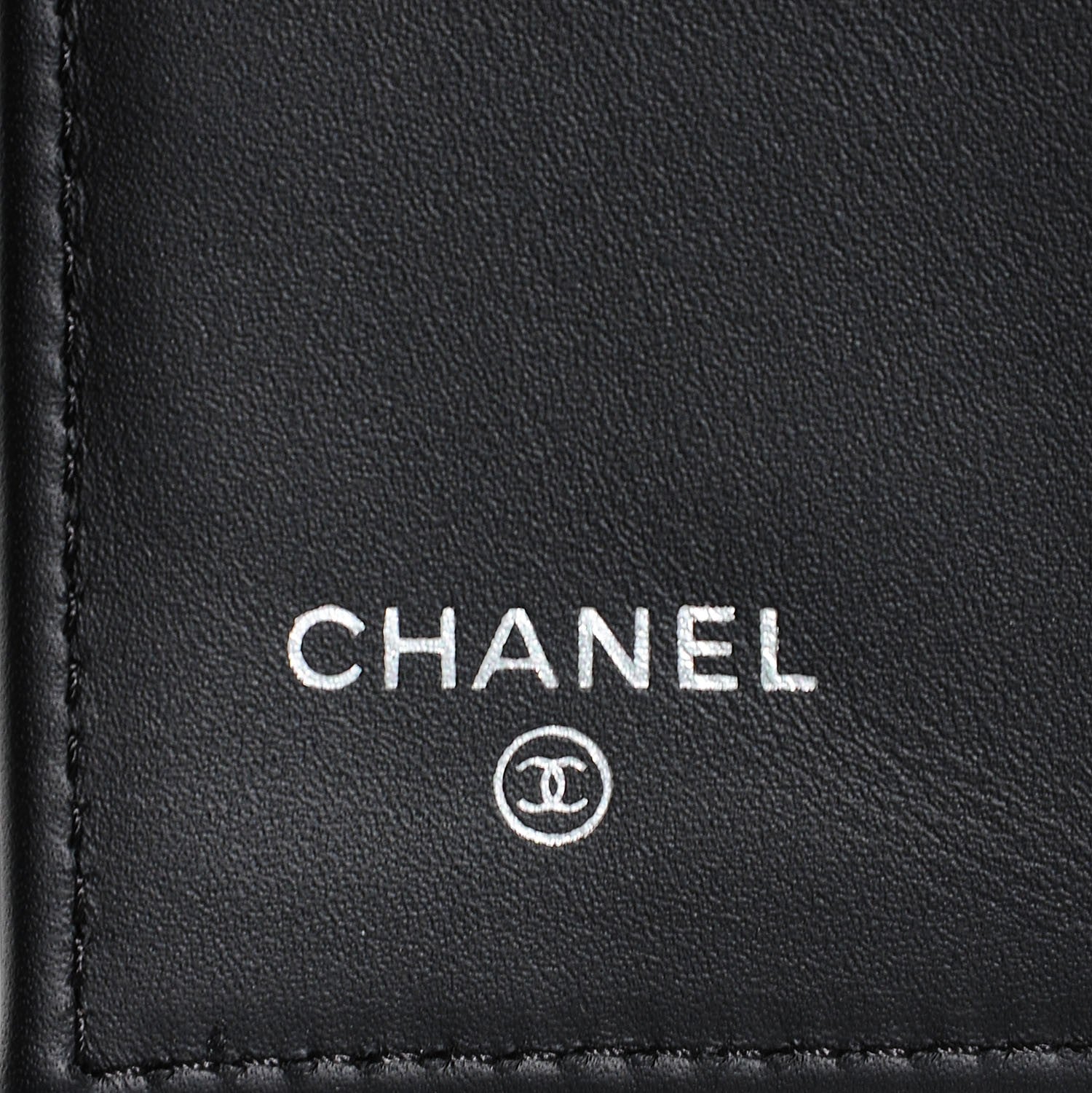 Chanel Patent Calfskin Quilted Large Flap Wallet Black 6 of 7
