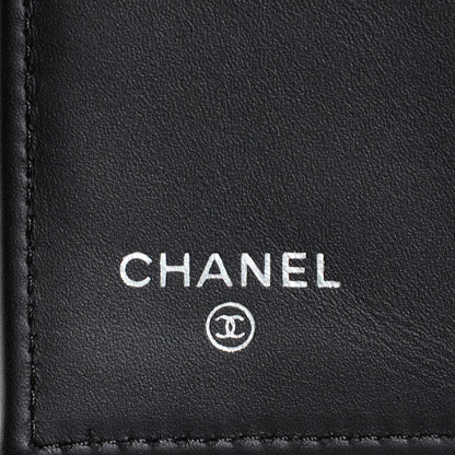 Chanel Patent Calfskin Quilted Large Flap Wallet Black 6 of 7