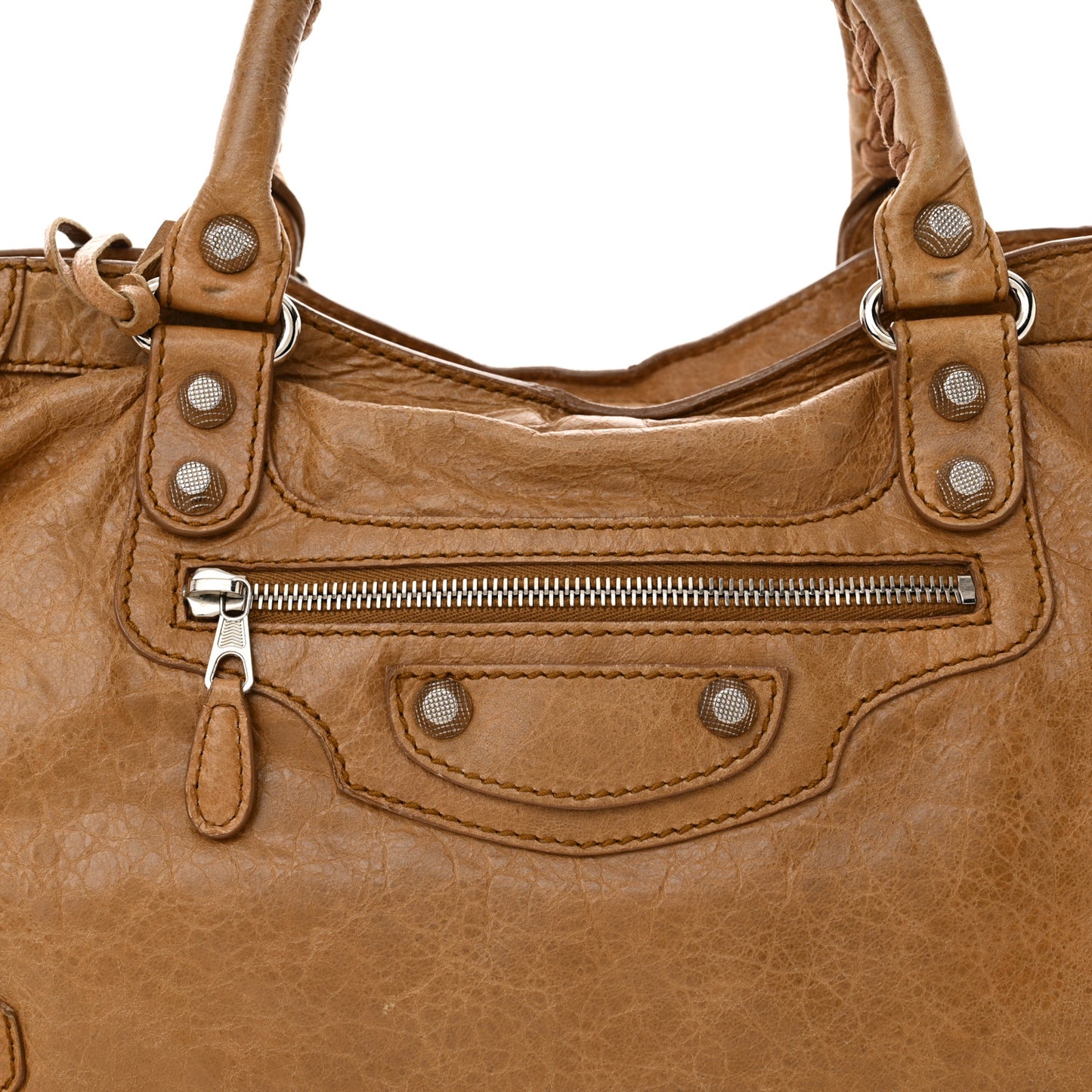 Agneau Giant 12 Silver Hardware City Cumin