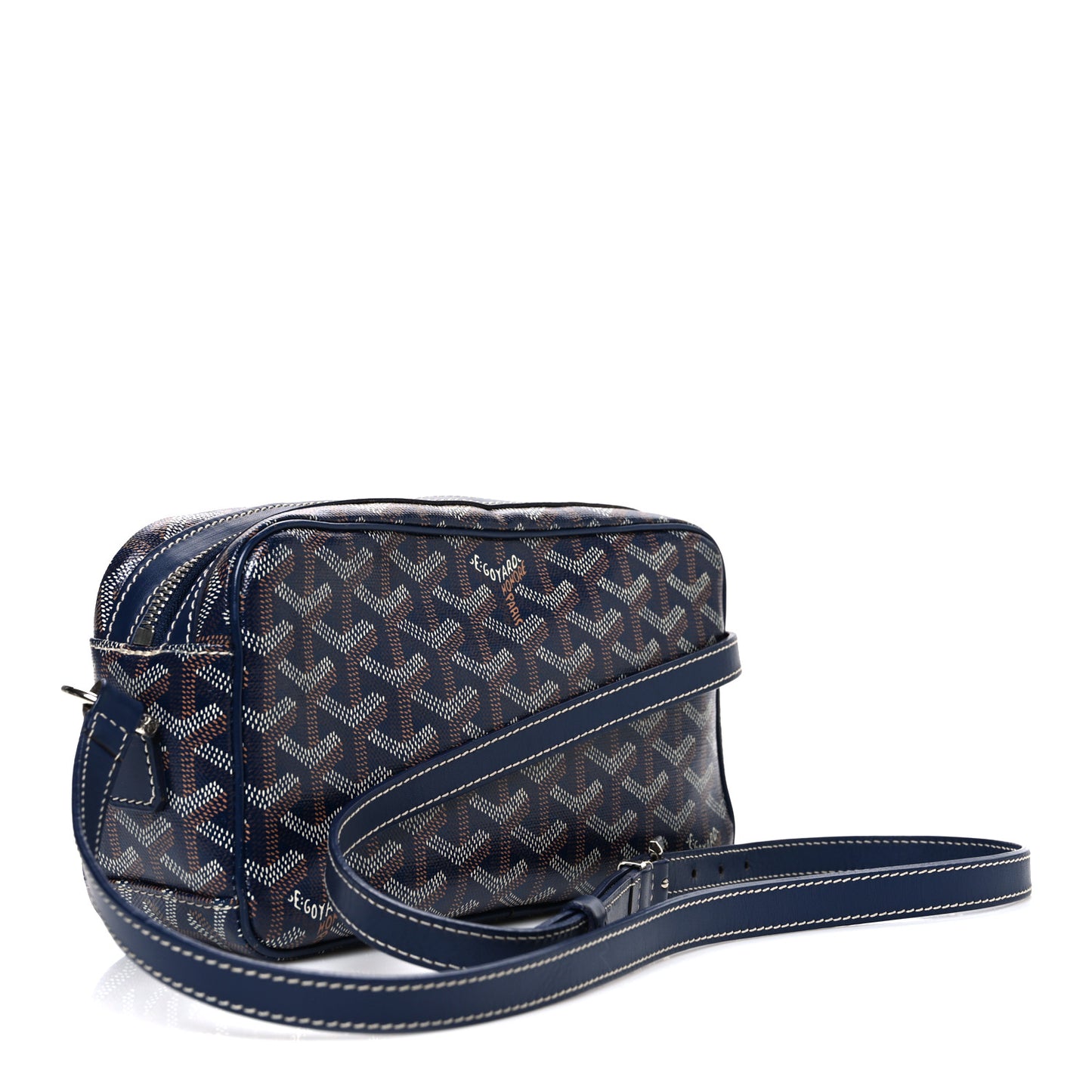 Goyardine Sac Cap Vert Navy