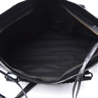 Balenciaga Agneau Arena Graffiti All Over Classic Hardware City Black White 5 of 10