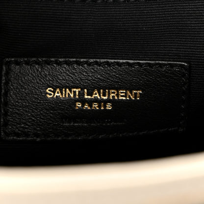 Saint Laurent Lambskin Quilted Mini Becky Chain Bag Crema Soft 6 of 11