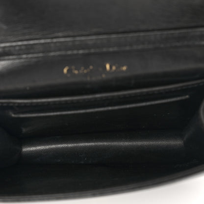 Christian Dior Lambskin Baby Diorama Flap Bag Black 5 of 8