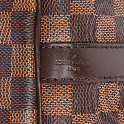 Louis Vuitton Damier Ebene Speedy Bandouliere 30 7 of 15