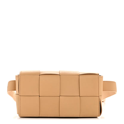 Bottega Veneta Nappa Maxi Intreccio The Belt Cassette Bag Almond 1 of 10