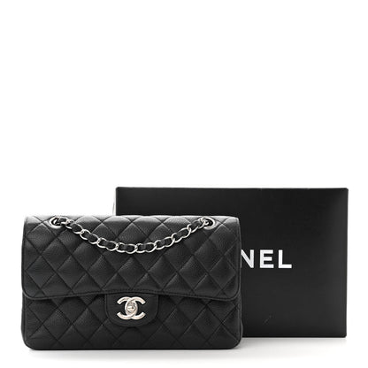 Chanel Caviar Quilted Small Double Flap Black 13 of 13