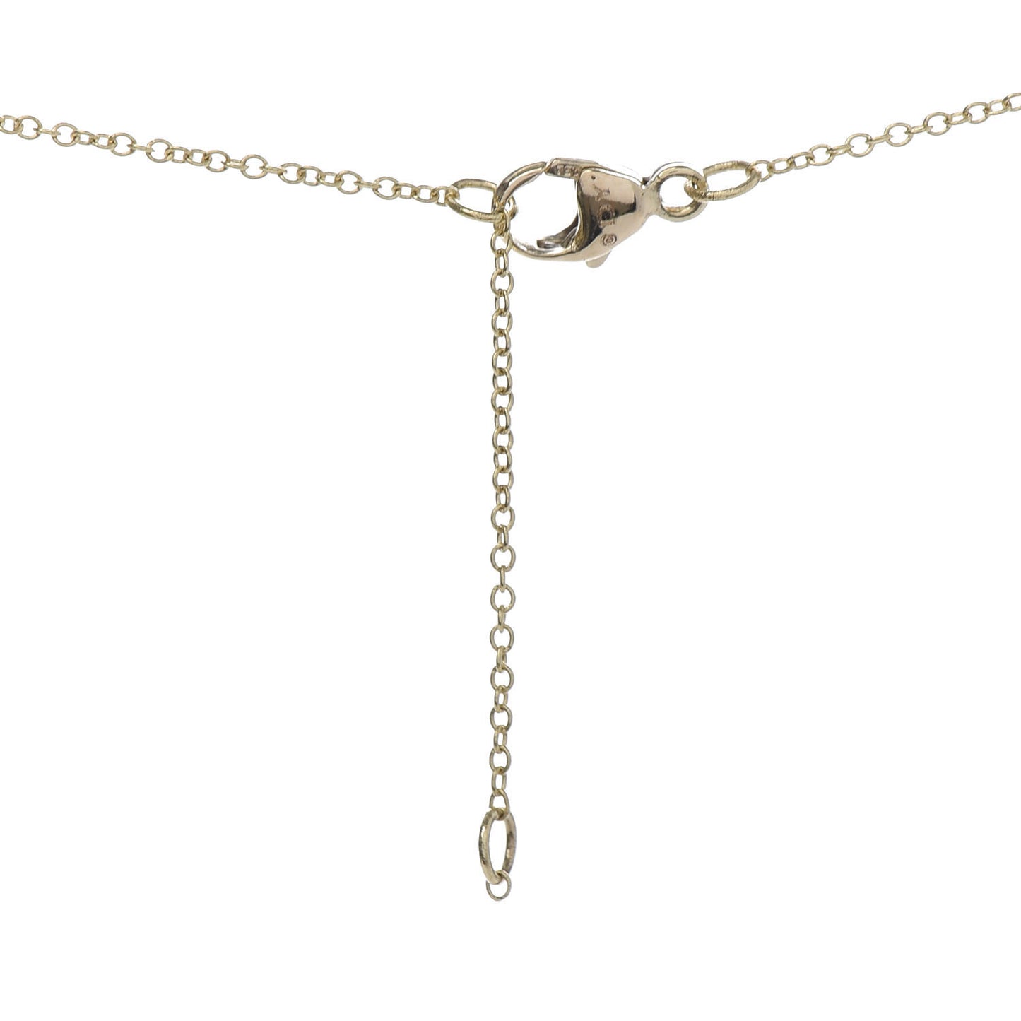 18K Yellow Gold Diamond Cable Collectibles Pave Charm Pendant Necklace
