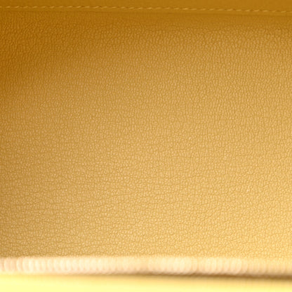 Hermes Epsom Kelly Sellier 25 Jaune Poussin 4 of 12