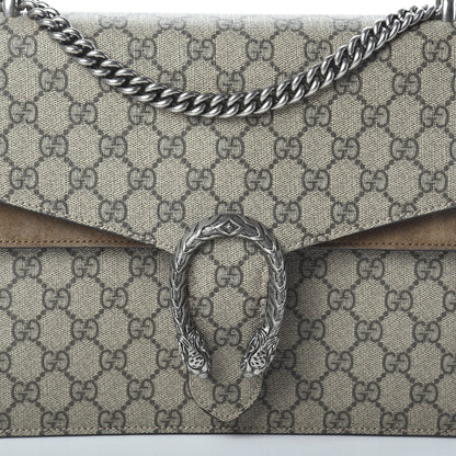 Gucci GG Supreme Monogram Medium Dionysus Shoulder Bag Taupe 7 of 9