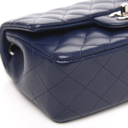 Chanel Caviar Quilted Mini Rectangular Flap Navy 8 of 12