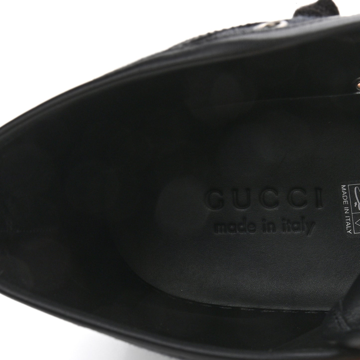 Monogram Mens High Top Sneakers 9.5 Black