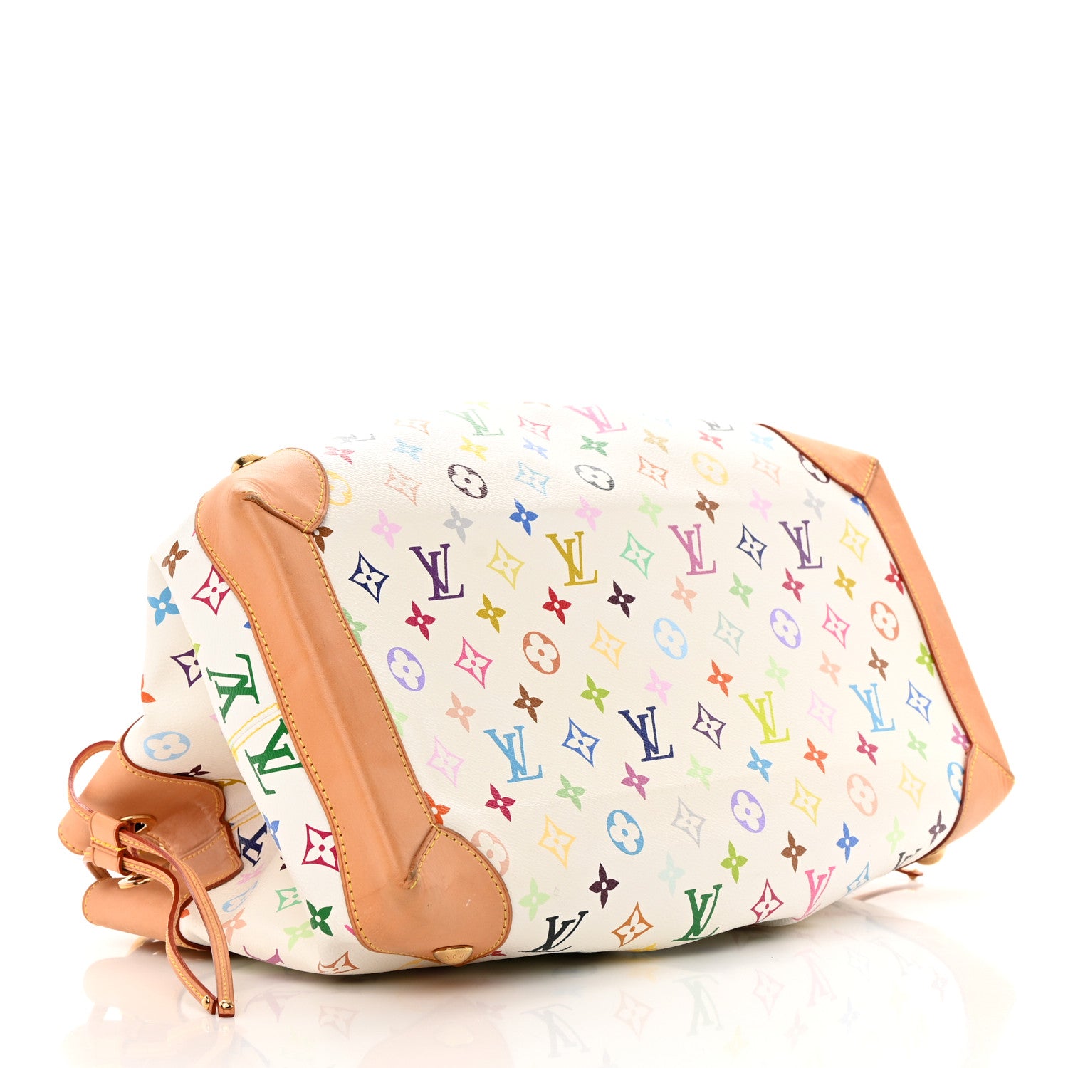 Louis Vuitton Monogram Multicolor Ursula White 4 of 15