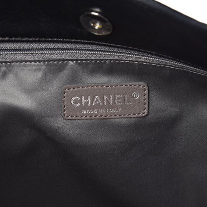 Chanel Patent Patchwork Large Brooklyn Tote Black 6 of 9