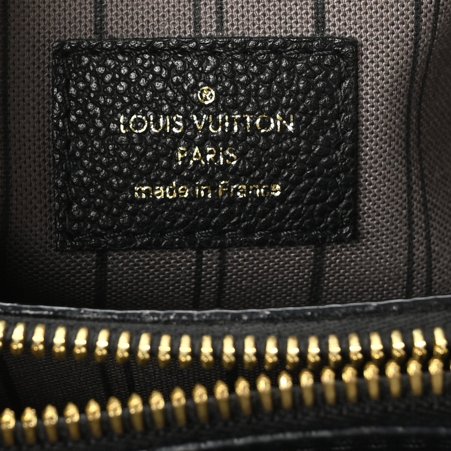 Louis Vuitton Empreinte Montaigne BB Black 6 of 9