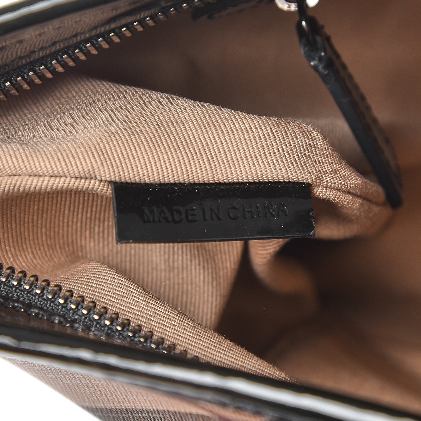 Nova Check Medium Tote Black