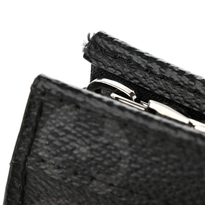 Louis Vuitton Monogram Eclipse Split Pochette Voyage MM 9 of 13